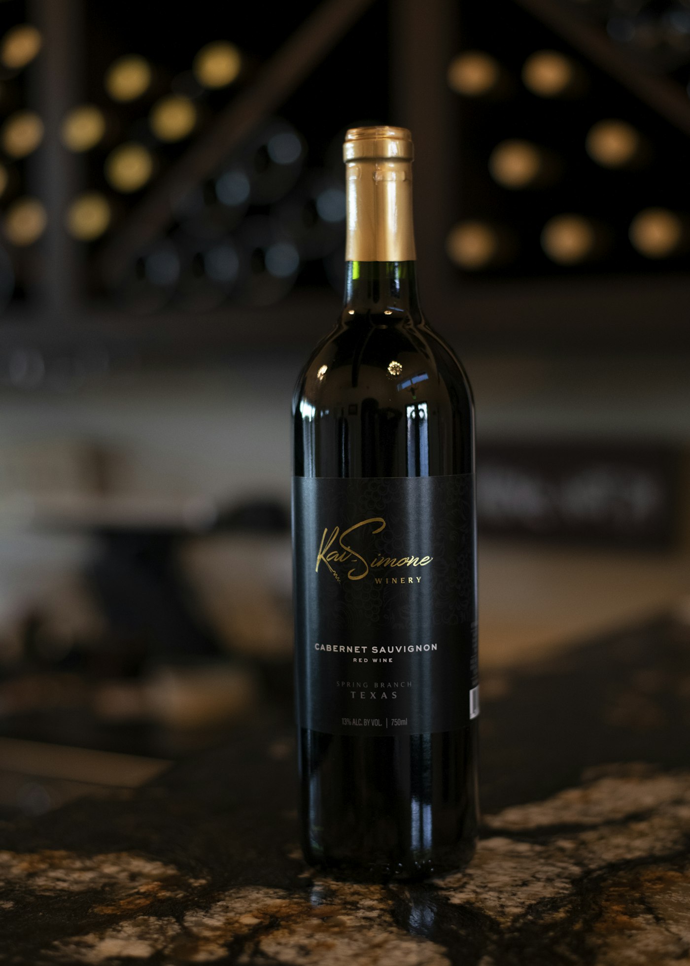 The Trezee 375ml non-alcoholic red bottle